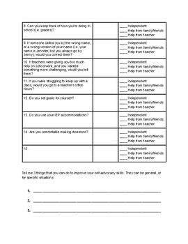 MeasuringandEvaluatingSelf-AdvocacyDevelopment