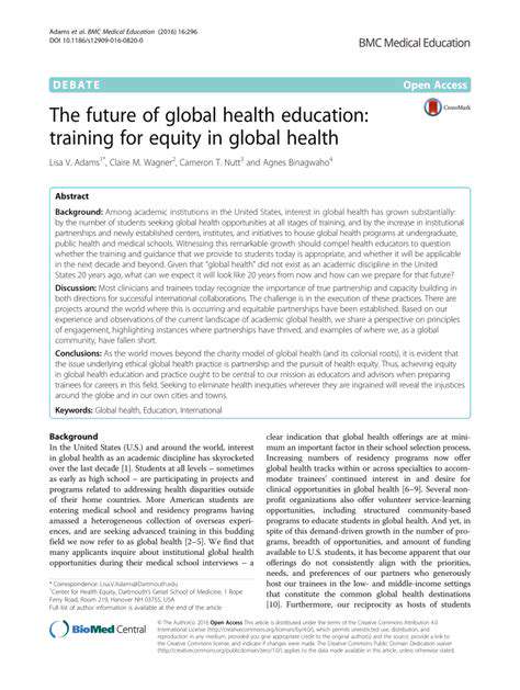 EdTech for Global Health Education